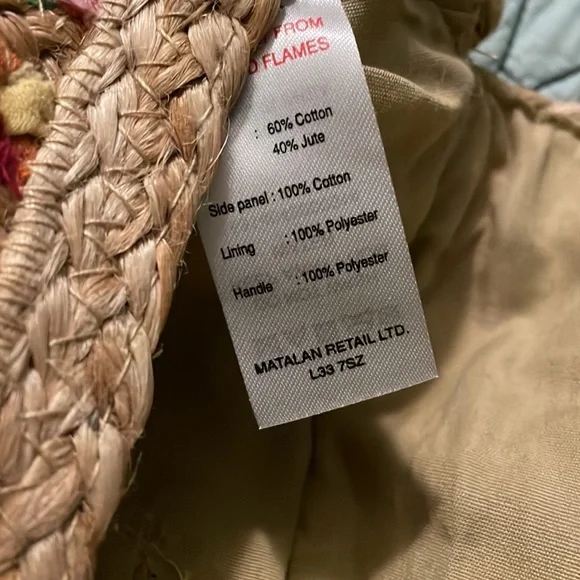 Vintage hand woven shoulder bag / purse - Picture 6 of 8